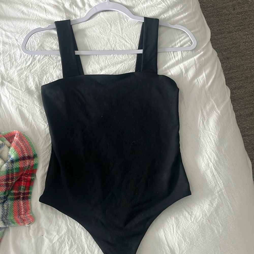 Nuuds Square neck body suit (never worn)